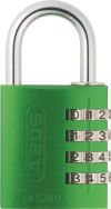 145/40 GREEN C ALUMINIUMCOMBINATION PADLOCK