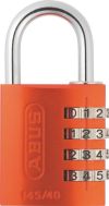 145/40 ORANGE C ALUMINIUM COMBINATION PADLOCK