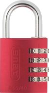 145/40 RED C ALUMINIUM COMBINATION PADLOCK