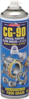 CG90-FG CLEAR GREASE/PTFE AEROSOL FOOD GRADE 500ml