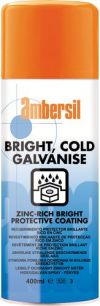 AMBERSIL COLD GALVANISING SPRAY BRIGHT 400ml