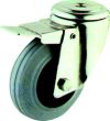 100mm B/H SWIVEL CASTOR(S/S) GRT & BRAKE