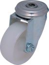 125mm B/H SWIVEL CASTOR (ZINC) NYLON WHEEL