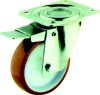 100mm T/P SWIVEL CASTOR(S/S)P/N WL/BRAKE