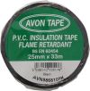 25mmx33M BLACK PVC INSULATION TAPE