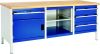 41002058.11V CUBIO WORKBENCH KW 2078 4-DRW, 1-CUP