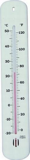 14/435/3 215mm PLASTIC WALL THERMOMETER