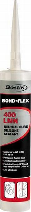 400LMN BOND-FLEX WHITE SILICONE SEALANT 290ml