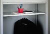 BISLEY GREY WARDROBE SHELF FOR TAMBOUR UNITS