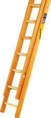 HHD09 2.67M 2-SEC' PUSH-UP CLASS-1 TIMBER LADDER