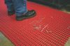 0.6Mx5M INTER. RELIEF MATTING-RED