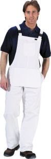 CDBBW PAINTERS BIB & BRACE WHITE 32