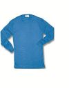 THVLS THERMAL VEST L/SLEEVE BLUE SMALL