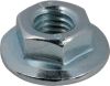 M8 PLAIN FLANGE NUTS BZP
