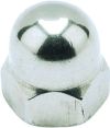 M12 STEEL DOME NUT BZP