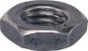 1BSW STEEL HEX LOCK (HALF) NUT