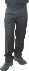 AWT BLACK ACTION WORK TROUSERS 30