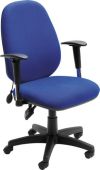 SOFIA MANAGERS CHAIR WITH LUMBAR CHARCOAL