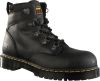 BLACK GREASY SAFETY BOOTSIZE 6-6630 (750)