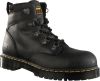 BLACK GREASY SAFETY BOOTSIZE 8-6630 (750)
