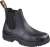 DR. MARTENS BLACK DEALERBOOT STEEL M/S SZ7-114SM