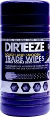DIRTEEZE ROUGH & SMOOTH DEGREASER WIPES (TUB-50)