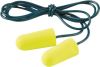 ES-01-005 S/YELL CORDED NEON EAR PLUGS (BOX-200PR)