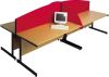 RADIUS TOP SCREEN 1400x450mm POWDER BLUE