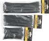 ASSORTED 2.50mm BLACK CABLE TIES (PK-300)