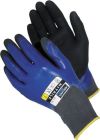 733 TEGERA NITRILE DIP NYLON GLOVES GRY/BLUE SZ.10