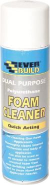 DUAL PURPOSE POLYURETHANE FOAM CLEANER 500ml