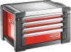 JET.C4M3 CHEST JETM3 4 DRAWERS RED