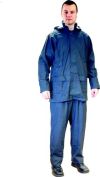 SOFT-FEEL RAINSUIT TROUSERS NAVY SMALL