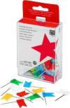 5 STAR MARKING FLAGS ASSTD. (PK-100)