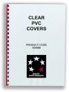 5 STAR PVC CLEAR BINDINGCOVERS 150 MIC (PK-100)