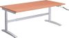 1600mm RECTANGULAR HEIGHT ADJUSTABLE TABLE CHERRY