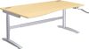 1600mm LH WAVE HEIGHT ADJUSTABLE TABLE MAPLE