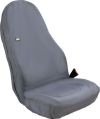 UNIVERSAL WINGED FRONT GREY SEAT COVER