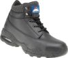 BLACK SAFETY BOOT WITH EVA/RUBBER SOLE SZ.7-4040