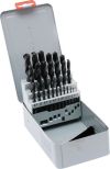 HSS DRILL SET 1.0-13.0mmx 0.5mm METAL CASE