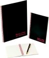 BLACK N' RED A4 FEINT CASE BOOK D66174 (PK-5)