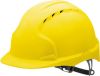 AJF160-000-200 EVO3 VENTED SAFETY HELMET YELLOW