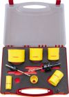 PROFESSIONAL HOLESAW KITIN PLASTIC CASE