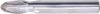 2.0mm 2FL BALL NOSE CARBIDE SLOT DRILL