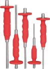EXTRA LENGTH INSERTED PIN PUNCH SET (5-PCE)