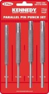 PARALLEL PIN PUNCH LONG SERIES SET OF 4