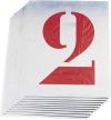 150mm (SET OF 10) ZINC STENCIL FIGURES