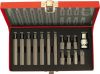 TORX BIT SET 30mm & 75mmO/A 15-PCE