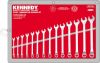 6-19mm OFFSET CV COMBINATION SPANNER SET 14PC