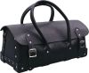 405mm BARN TYPE BLACK LEATHER TOOL BAG